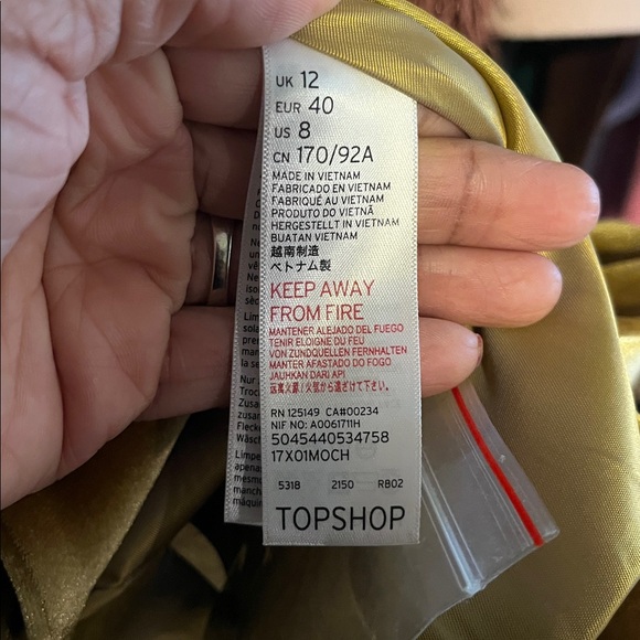 TopShop Velvet Blazer - Picture 4 of 6